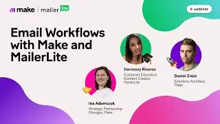 [Webinar] Automate your email workflows with Make & MailerLite