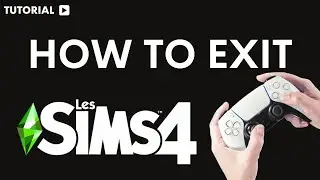 How to save and exit Sims 4 PS5