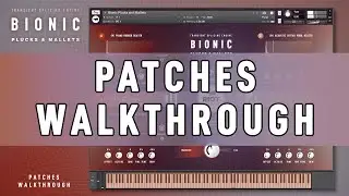 Patches Walkthrough | Bionic Plucks and Mallets | Transient Splicing Engine for Kontakt 6