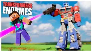 Transformers Enormes Demolindo tudo no Teardown com Mods