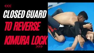 Reverse kimura from closed guard #bjj