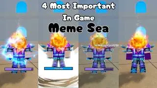 How To Get All Important Skills And Race Awakening Orb In Meme Sea | ROBLOX | MEME SEA