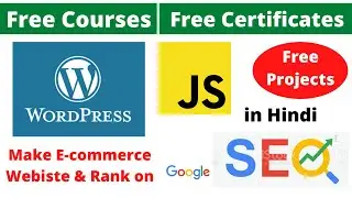 Udemy Free Certificate Courses Make A E-commerce Website & Rank #1 WordPress Projects Online Classes