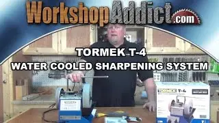 Tormek T-4 water cooled sharpening system