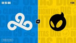 C9 v DIG - Week 2 Day 1 | LCS Spring Split | Cloud9 v Dignitas (2024)