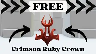 Crimson Ruby Crown | Roblox Free Limited UGC Item | Limited Stock So Hurry! War Age Tycoon