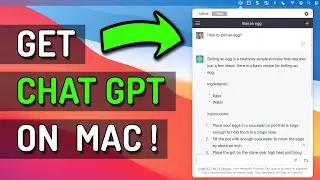 How To Get ChatGPT AI on Mac