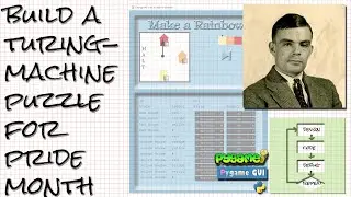 A Turing machine puzzle for Pride!  Make a puzzle with pygame and pygame-gui!