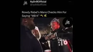 Rowdy Rebel Get checked by Mak Balla for saying “EMS” every Mac shot 