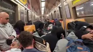 Man Shot on New York City Subway Train / Brooklyn NYC 3.14.24