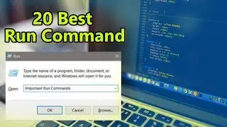 20 Important Run Commands Every Windows User Should Know