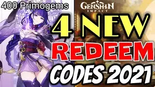 Genshin Impact 4 New Redeem Codes Special Program 2.1 I Free Primogems I GENSHIN IMPACT