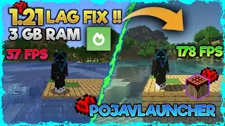 How to Fix lag in Sodium 1.21 Pojav Launcher ( 3GB RAM ) 🔥Electro7YT