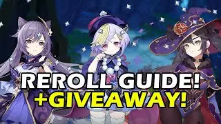 WHICH REROLLING METHOD IS FOR YOU!? - Genshin Impact Reroll Guide! + GIVEAWAY!