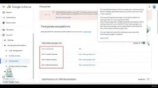 22   Third Party Access | Google AdSense training