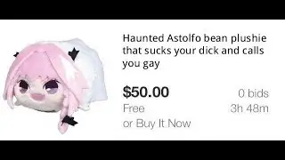 Haunted Astolfo Plushie Is So Precious