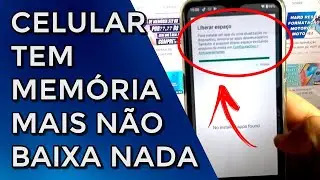 NÃO CONSIGO BAIXAR NADA , PORQUE O CELULAR MANDA 