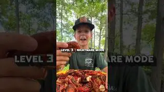 Three Levels To Crawfish Peeling | Level 3 = Nightmare Mode 