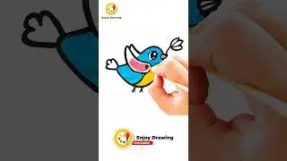 BIRD Drawing: How to Draw BIRD EASY for Beginners | ENJOY DRAWING