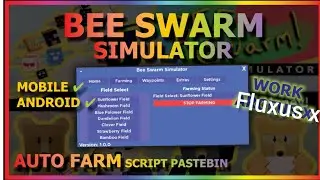 🔥[NEW] Bee Swarm SIMULATOR SCRIPT PASTEBIN 2023 | MOBILE EXPLOIT