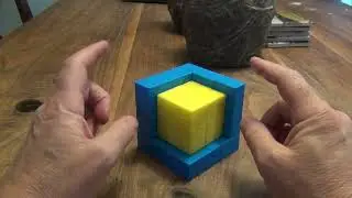 Gray Mirror 4x4 Illusion cube tutorial