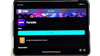 How To Download Fortnite on iOS OUTSIDE EU (iPad ONLY) (2024 NEW WAY)