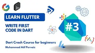 Dart Programming Course for beginners: Writing first code in dart #dartcourse #dartcode #dartflutter