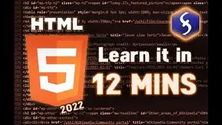 HTML - Tutorial for Beginners in 12 MINUTES! - [ 2022 UPDATED ]