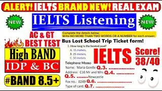 IELTS LISTENING PRACTICE TEST 2024 WITH ANSWERS | 16.09.2024