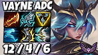 Vayne vs Aphelios ADC [ Triple Kill ] Patch 14.9 Korea Master ✅