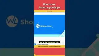 How to use Brand Logo Widget #woocommerce #elementor #wordpresstutorial