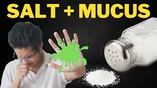 Use Salt to Clear Mucus and Phlegm in the Throat Airways Lungs