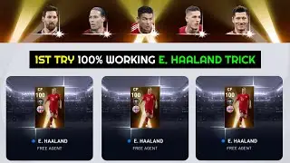 100% Working Trick To Get 100 Rated E. Haaland From Fans Choice Worldwide Clubs || Pes 2021 Mobile