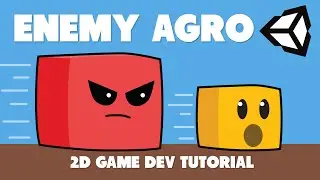 Enemy AGRO AI System in Unity For Beginners ( 2D Game Dev Tutorial )