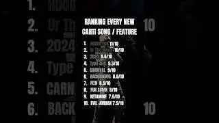 Ranking Every New Playboi Carti Song and Feature 