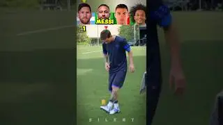 Messi vs Neymar vs Ronaldo vs Marcelo - Orange Juggling Challenge