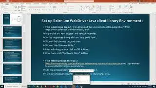 🔥 Set up Selenium WebDriver Java Client Library | Add Selenium Java Maven Dependency 🔥