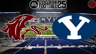 Southern Illinois vs BYU Week 1 College Football 25 (SIM)