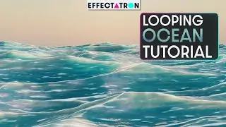 Beginner Tutorial | Stylized Ocean Loop in Cinema 4D