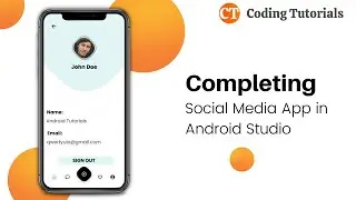 Completing Social Media App in Android Studio | Profile Screen| Coding Tutorials