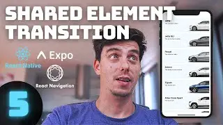 React Native Shared Element Transition React Navigation V5 - Episode 5