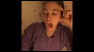 Brunette Girl Burp Compilation