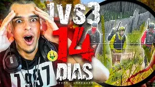 MATANDO YOUTUBERS Y STREAMERS EN "14 DÍAS" DAYZ - AlphaSniper97