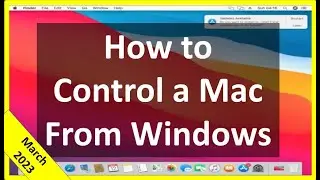 How to connect to a Mac from Windows using TightVNC