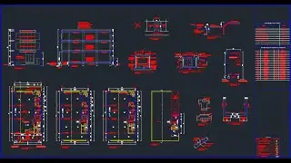 30 X 60 Commercial Plaza Drawing In AutoCAD Format