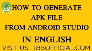How To Generate Apk In Android Studio Project