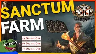 PoE 3.23 | Sanctums From Level 99-100 | Sanctum Farm