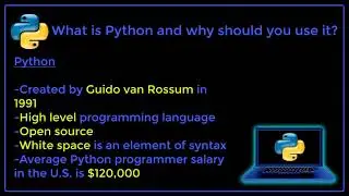 What Is Python and why should you use it? (Complete Python Programming Course - Beginner to Expert)