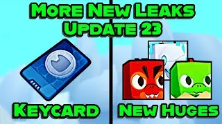 😱 KEYCARD, HUGE DINO HYDRA, AND MORE - UPDATE 23 NEW LEAKS IN PET SIMULATOR 99