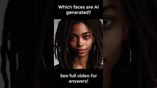 AI face quiz - which faces are real?